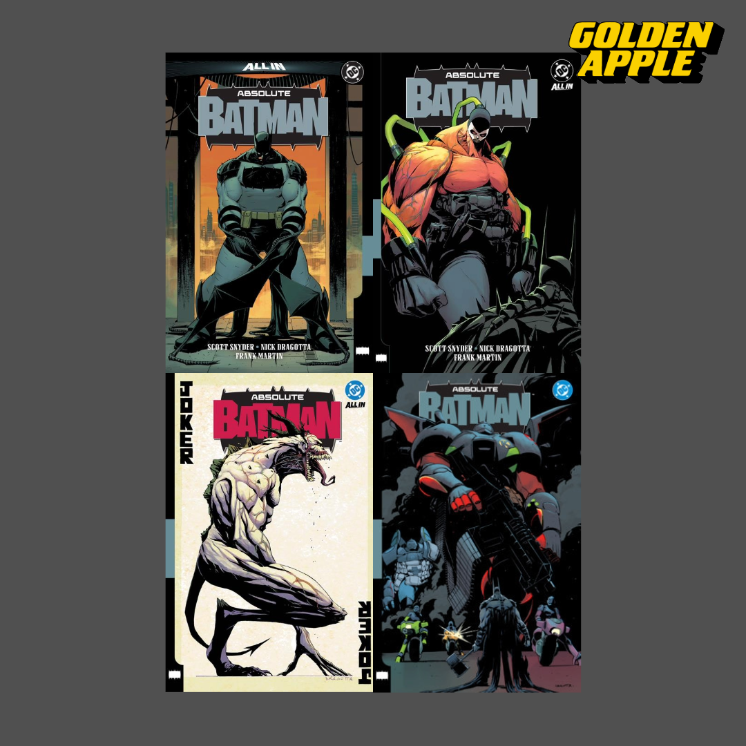 Absolute Batman Hc Vol 1-4 Set of 4 (03/02/2027) Dc Comics