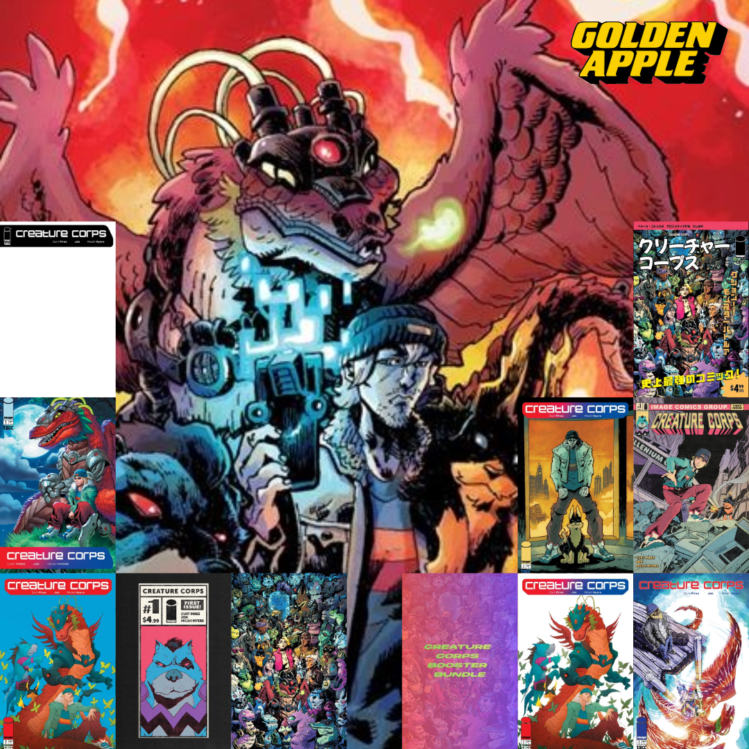 Creature Corps #1 A1 Cover Set of 12 1:25 1:50 1:75 1:100 (12/02/2026) Image