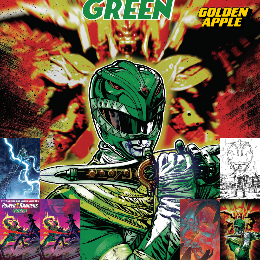 Power Rangers Green #5 A1 Cover Set of 10 1:10 1:20 1:25 1:50 (12/23/2026) Boom