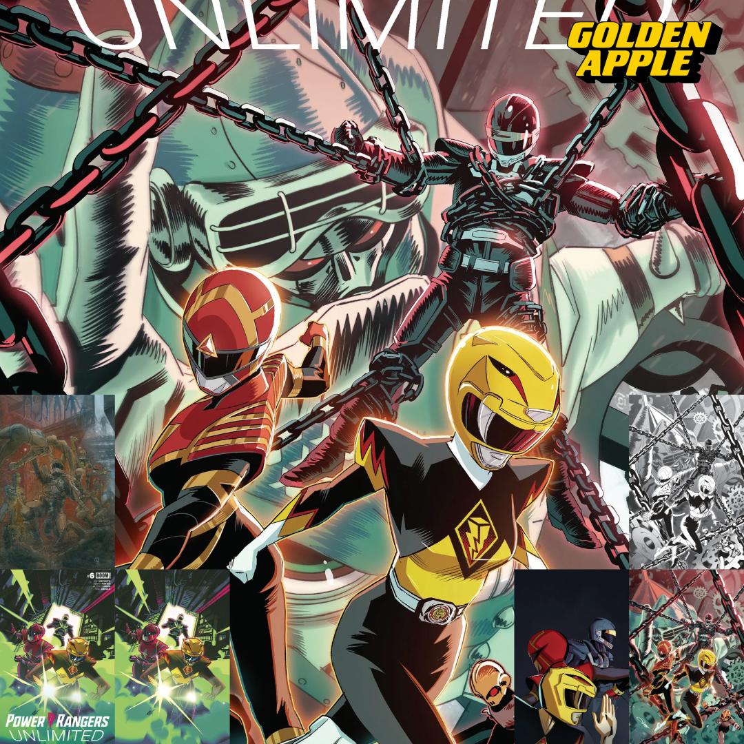 Power Rangers Unlimited #6 A1 Cover Set of 10 1:10 1:15 1:20 1:30 (12/16/2026) Boom