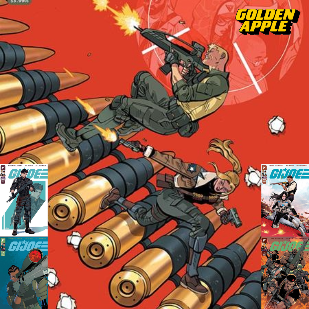 Gi Joe #27 A1 Cover Set of 5 1:25 1:50 (10/21/2026) Image