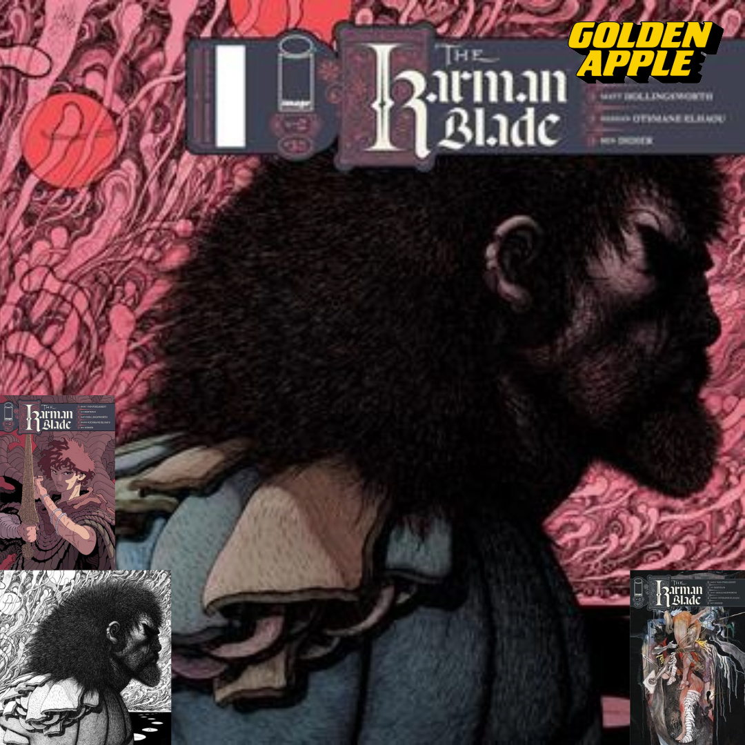 Karman Blade #2 (Of 4) A1 Cover Set of 4 1:25 1:50 (10/14/2026) Image