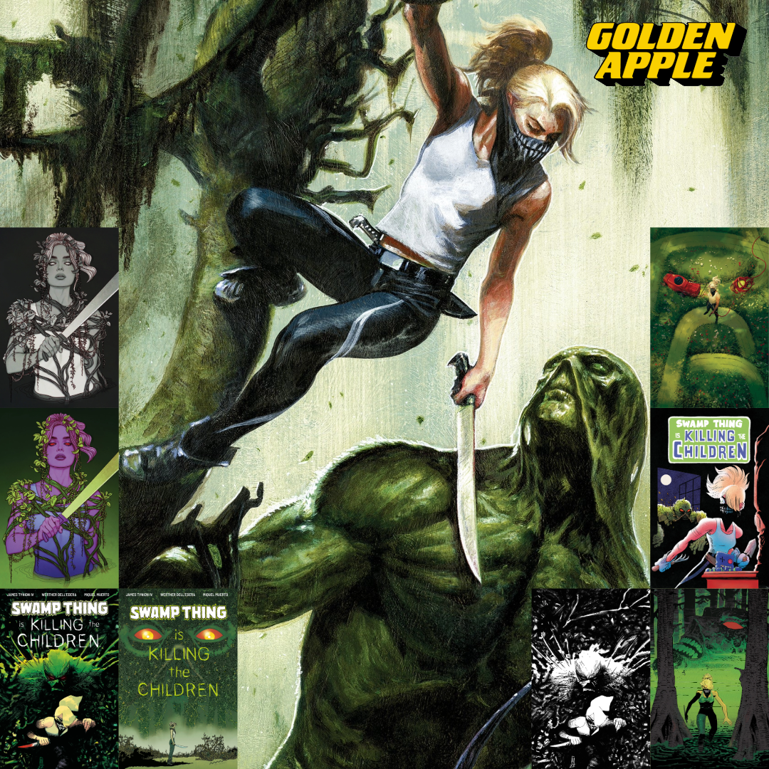 Swamp Thing Is Killing The Children #1 A2 Cover Set of 16 1:10 1:25 1:50 1:100 1:200 (12/02/2026) Boom
