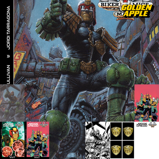 Judge Dredd Biker Mice From Mars #1 A1 Cover Set of 8 1:20 1:50 (12/02/2026) Oni