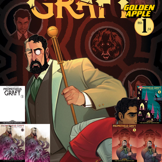 Prometheus Graft The Slayings At Death'S End #1 A1 Cover Set of 7 1:10 1:20 1:50 (12/09/2026) Oni