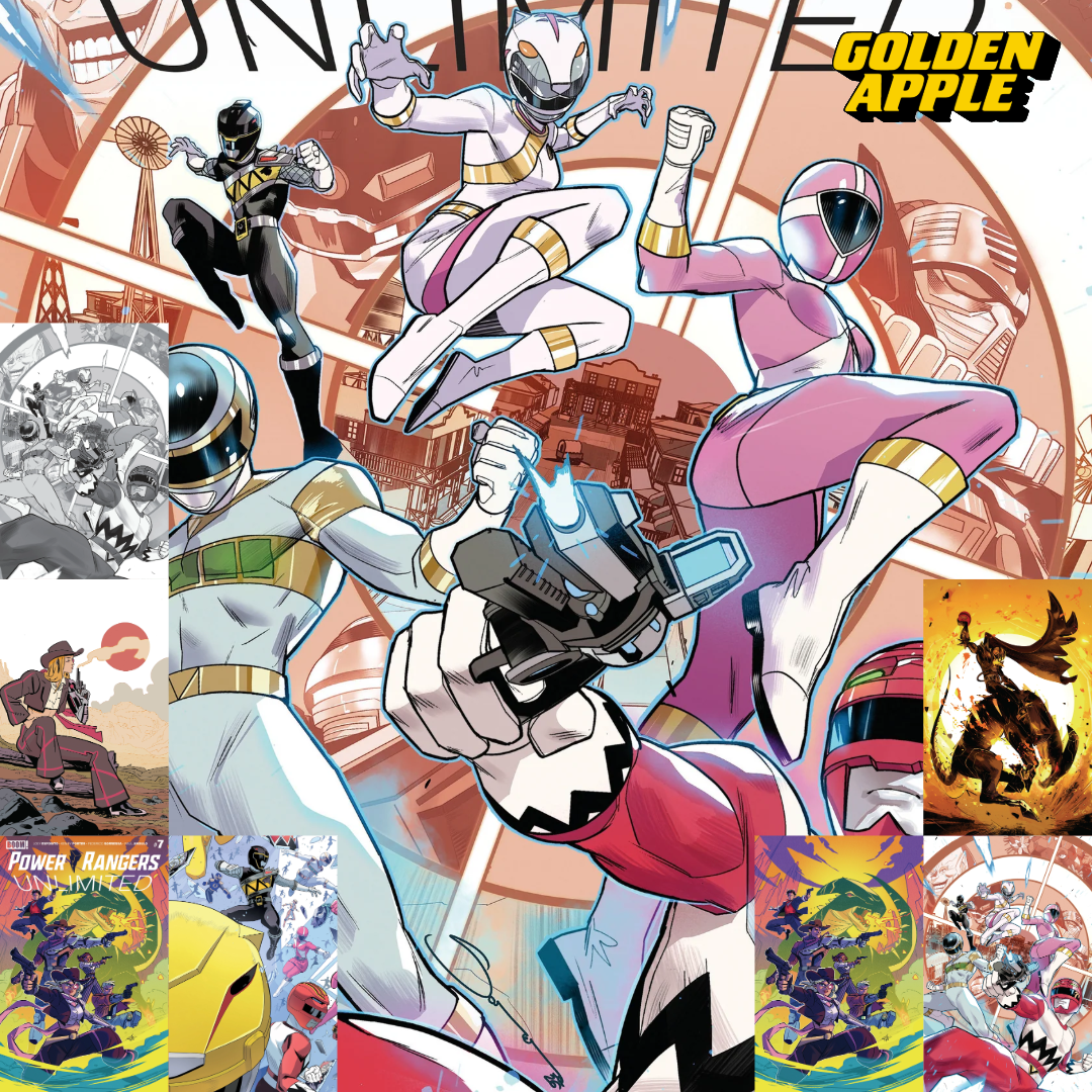 Power Rangers Unlimited #7 A1 Cover Set of 10 1:10 1:15 1:20 1:30 (01/20/2027) Boom - Golden Apple Comics