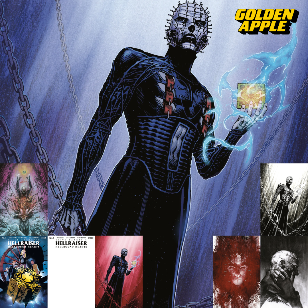 Hellraiser Hellbound Hearts #1 A1 Cover Set of 10 1:10 1:25 1:50 1:100 (01/06/2027) Boom - Golden Apple Comics
