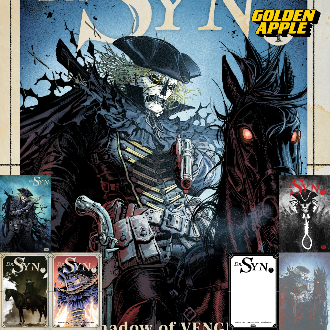 Dr Syn #1 A1 Cover Set of 8 1:10 1:20 1:50 (01/06/2027) Oni