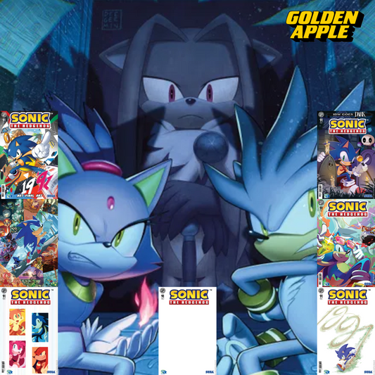 Sonic The Hedgehog #91 A1 Cover Set of 8 1:10 1:25 1:50 (10/28/2026) Idw