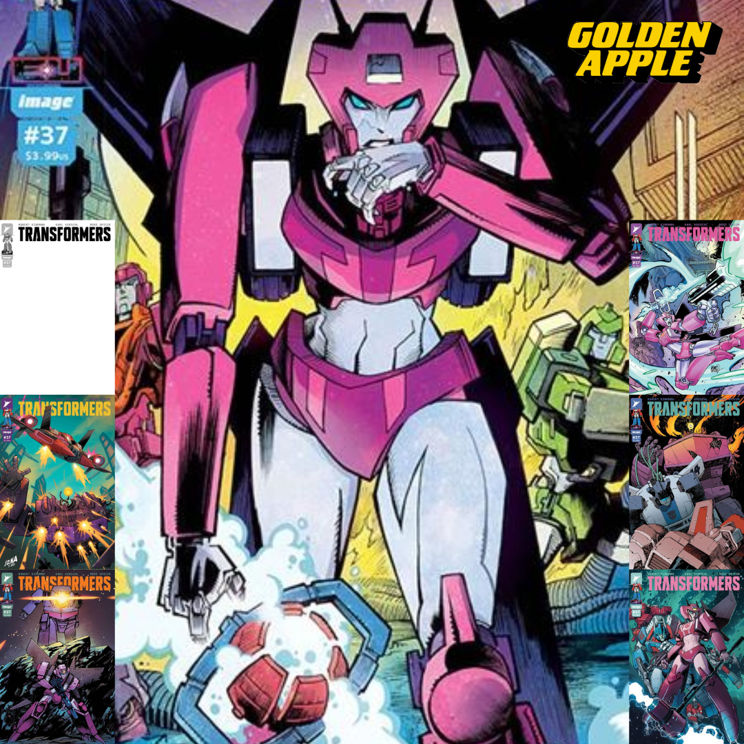 Transformers #37 A1 Cover Set of 7 1:25 1:50 1:100 (10/14/2026) Image