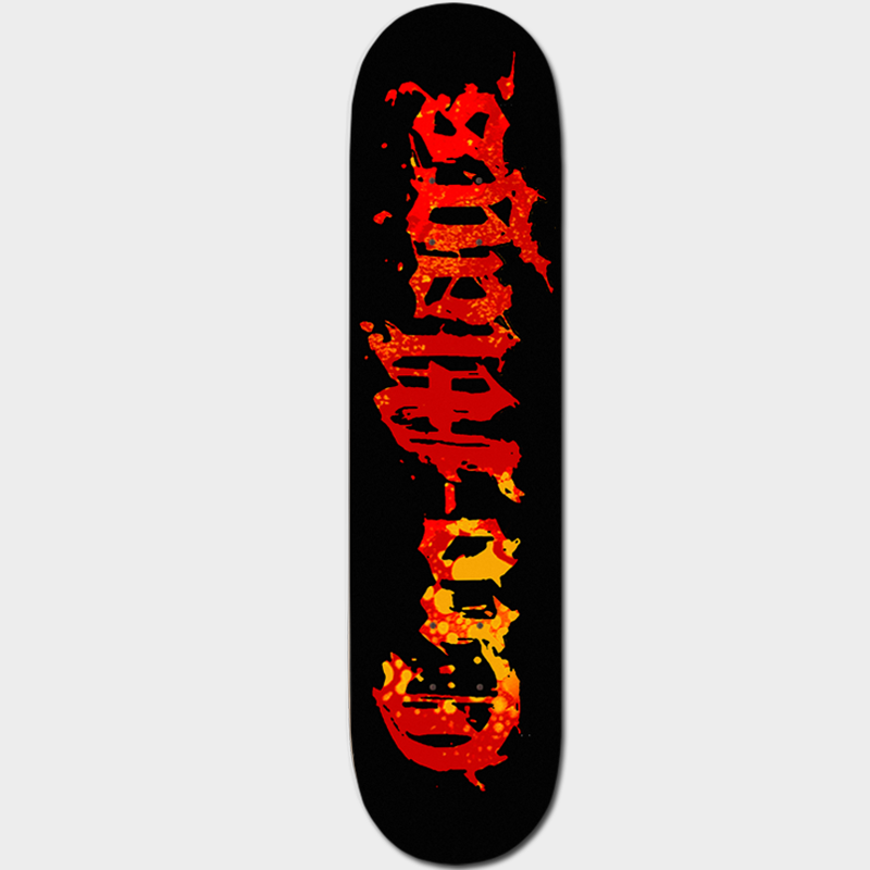 Volatile x Cro-Mags - Logo Skateboard Deck