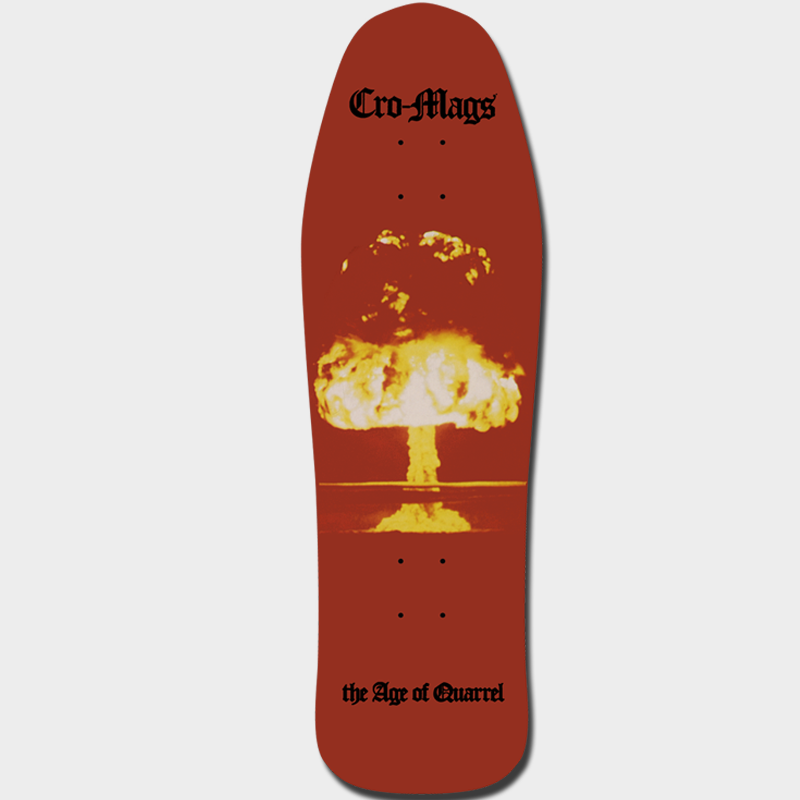 Volatile x Cro-Mags - Age Of Quarrel OS Skateboard Deck