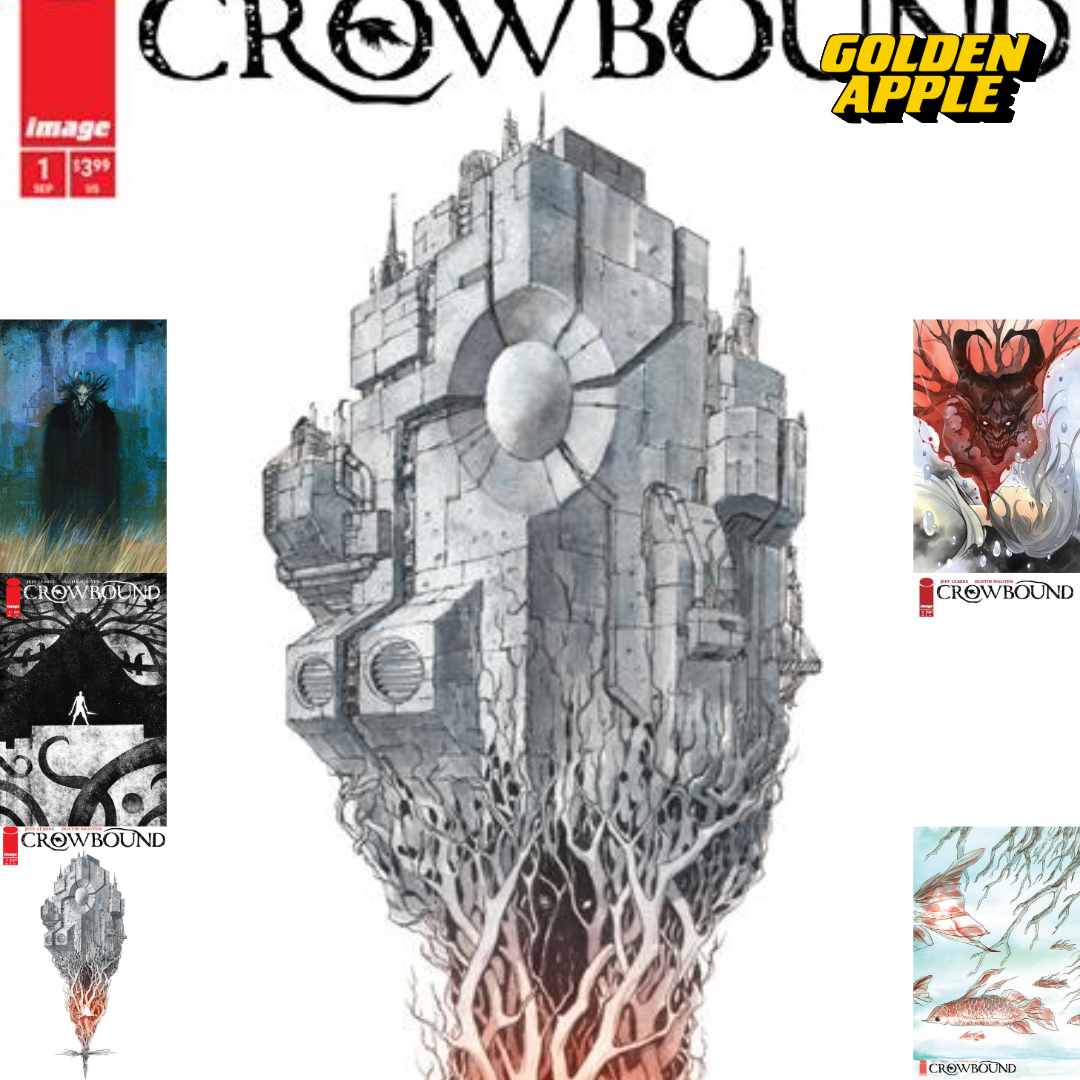 Crowbound #1 A2 Cover Set Of 8 1:25 1:50 1:100 1:1000 (09/02/2026) Image