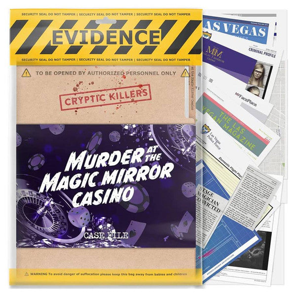 Cryptic Killers: Murder at the Magic Mirror Casino