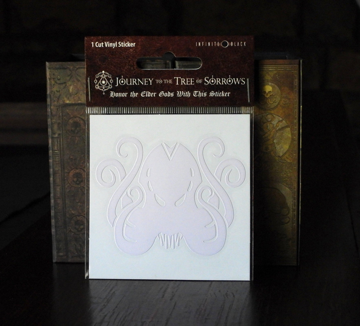 The Brand of Cthulhu Sticker - White Vinyl Decal