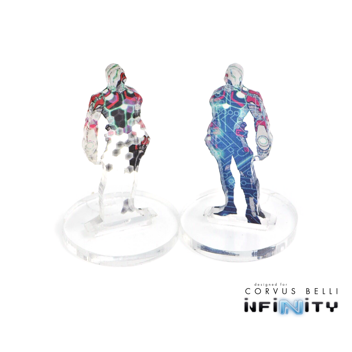 Infinity 3D Markers: Spektr (25mm Camo -6, Cybermask) - Golden Apple Comics