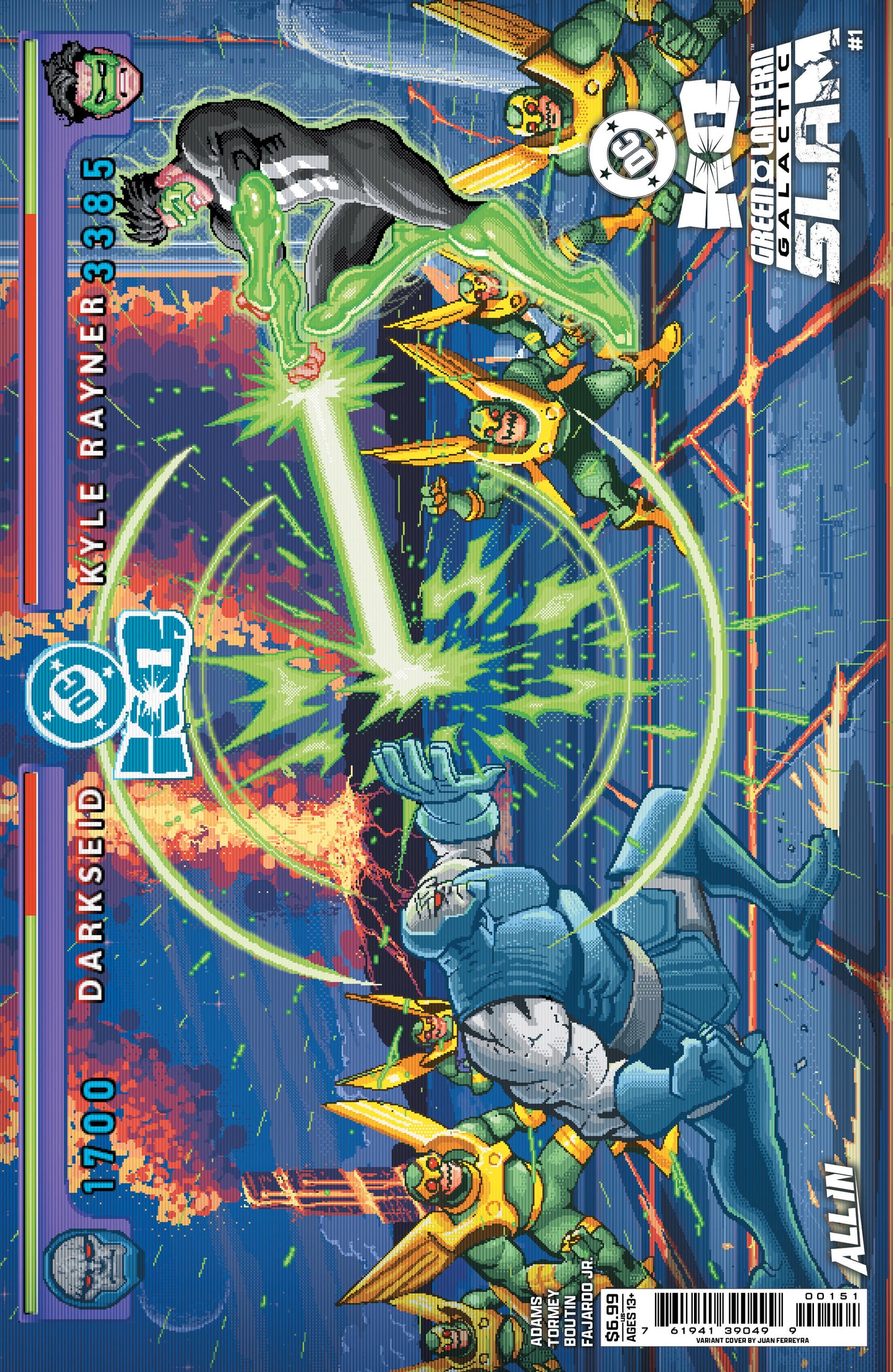Dc K.O. Green Lantern Galactic Slam #1 (One Shot) E Juan Ferreyra Wraparound Variant (01/21/2026) Dc
