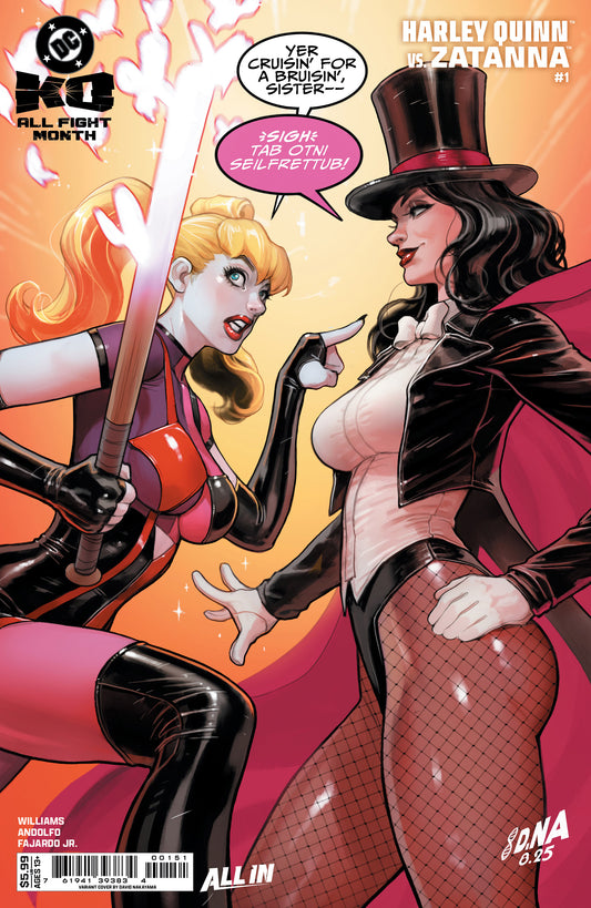 Dc K.O. Harley Quinn Vs Zatanna #1 (One Shot) E David Nakayama Variant (12/17/2025) Dc