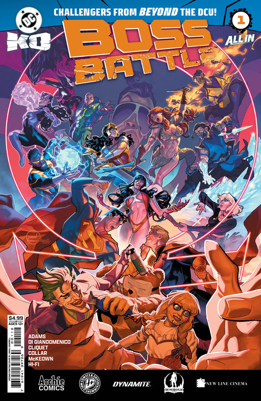 Dc K.O. Boss Battle #1 (One Shot) 2nd Print A Jamal Campbell Variant (04/29/2026) Dc - Golden Apple Comics