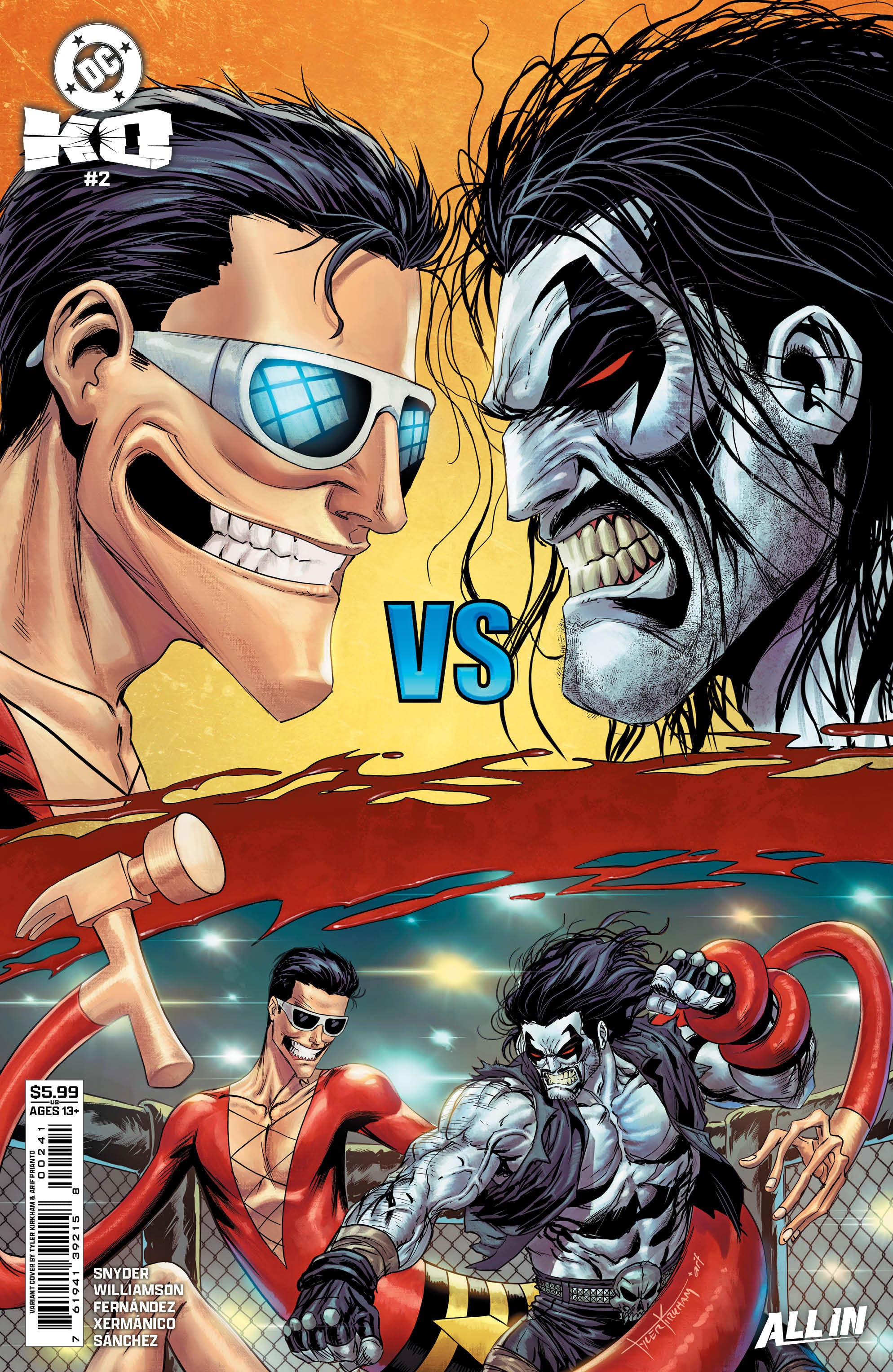 Dc K.O. #2 (Of 4) D Tyler Kirkham Variant (11/26/2025) Dc | Golden