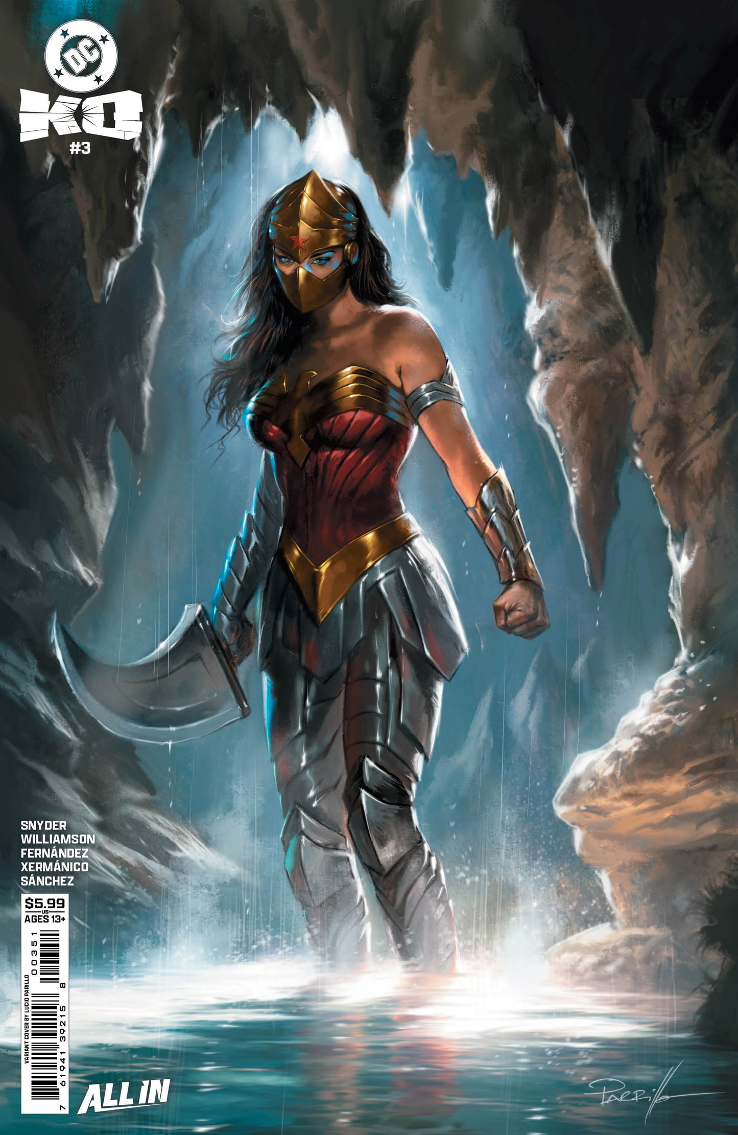 Dc K.O. #3 (Of 5) E Lucio Parrillo Variant (01/14/2026) Dc