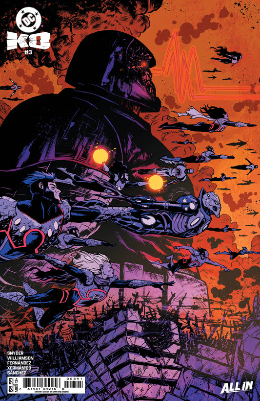 Dc K.O. #3 (Of 5) F Sanford Greene Darkseid Variant (01/14/2026) Dc