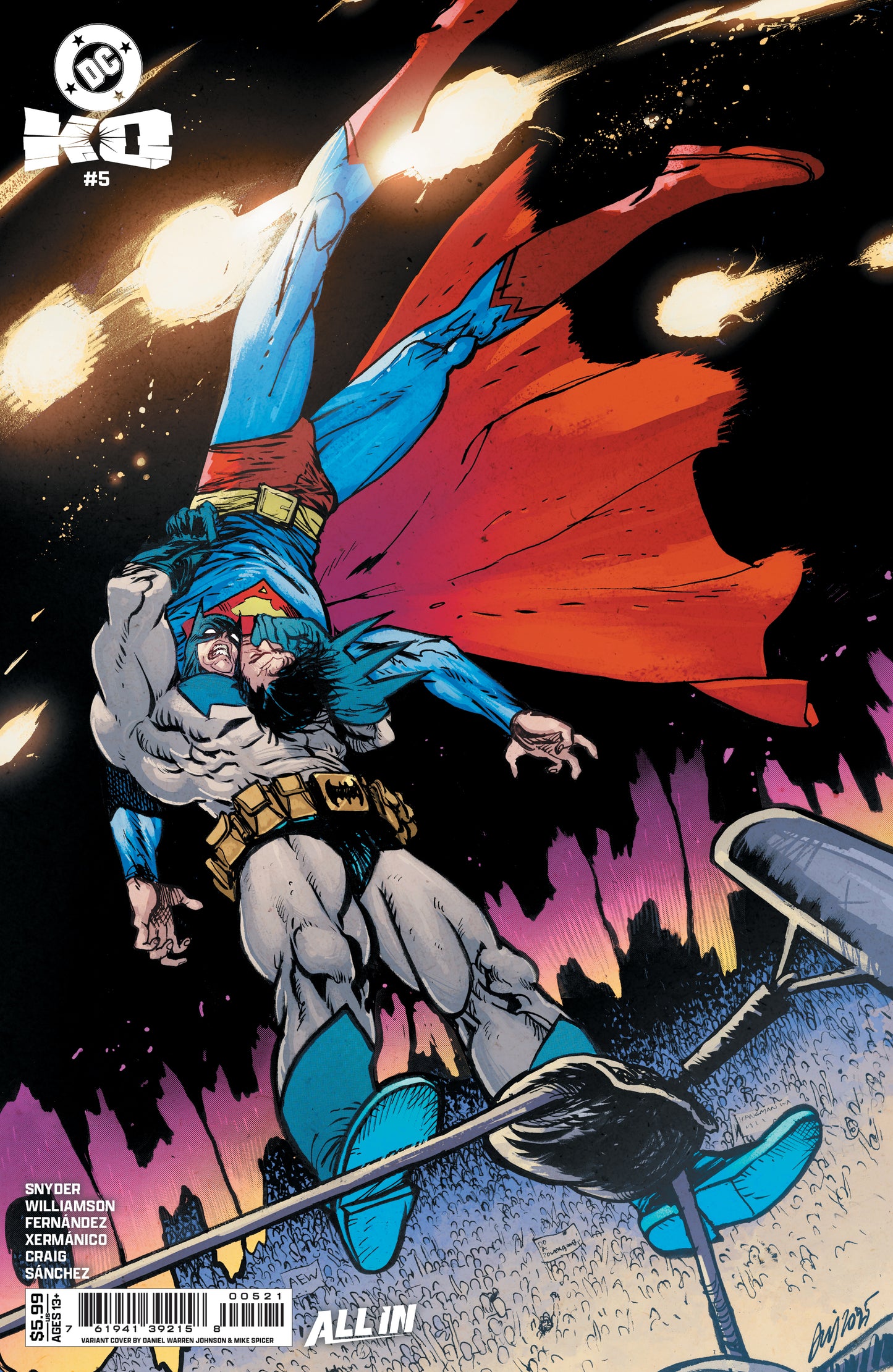 Dc K.O. #5 (Of 5) B Daniel Warren Johnson Variant (03/04/2026) Dc