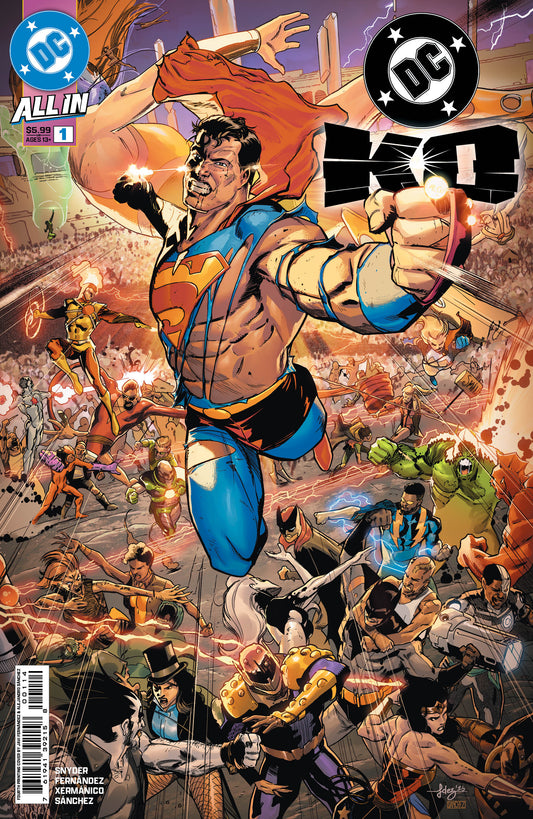 Dc K.O. #1 (Of 4) 4th Print A Javi Fernandez Variant (04/29/2026) Dc - Golden Apple Comics