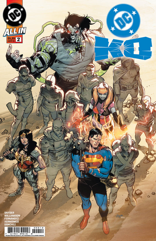 Dc K.O. #2 (Of 4) 2nd Print A Javier Fernandez Variant (04/29/2026) Dc - Golden Apple Comics