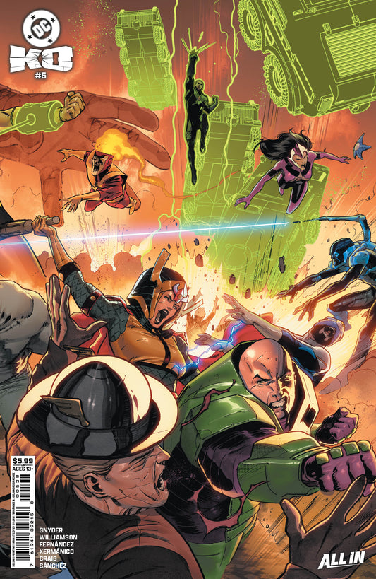 Dc K.O. #5 (Of 5) 2nd Print B Javier Fernandez Connecting Variant (04/29/2026) Dc - Golden Apple Comics