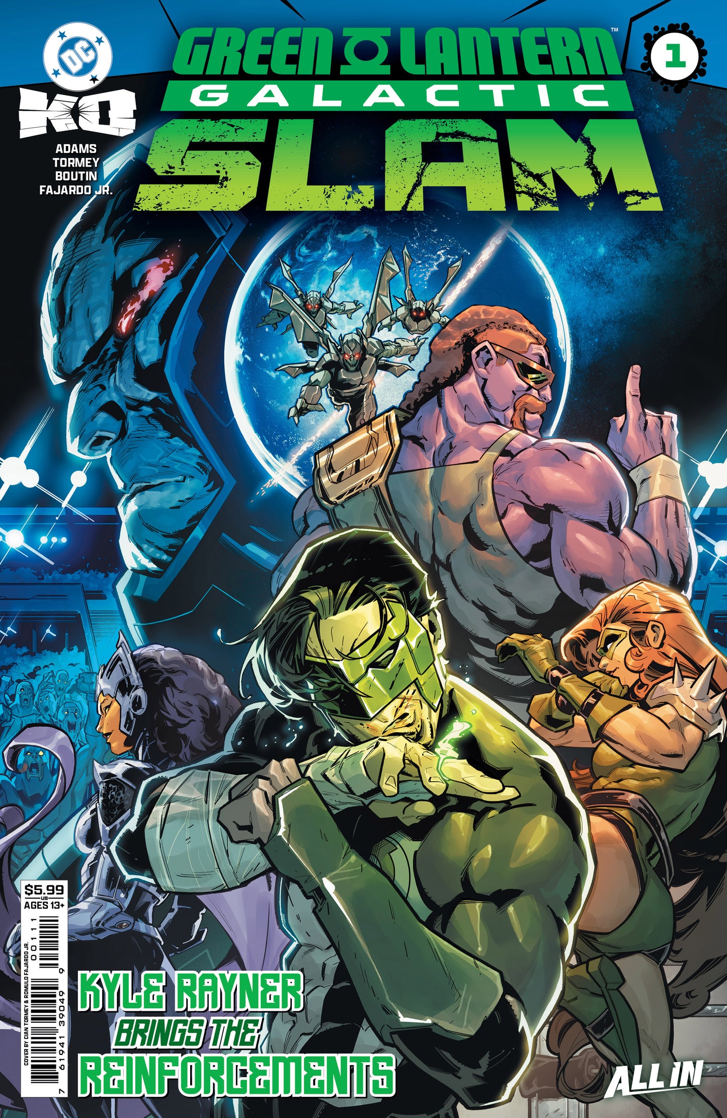 Dc K.O. Green Lantern Galactic Slam #1 (One Shot) A Cian Tormey Jeremy Adams (01/21/2026) Dc