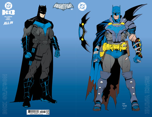 Dc K.O. Knightfight #1 (Of 4) 2nd Print B Dan Mora Design Foil Variant (02/04/2026) Dc