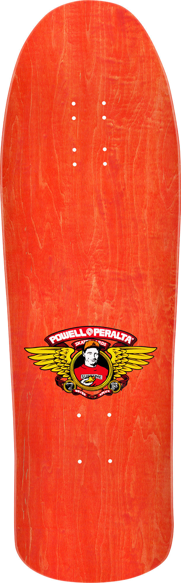 Powell Peralta Bucky Lasek Stadium Orange Stain 10" Skateboard Deck