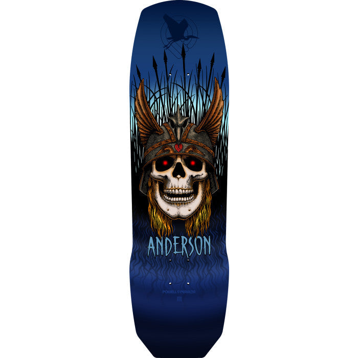 Powell Peralta Andy Anderson Heron Blue 9.13" Skateboard Deck