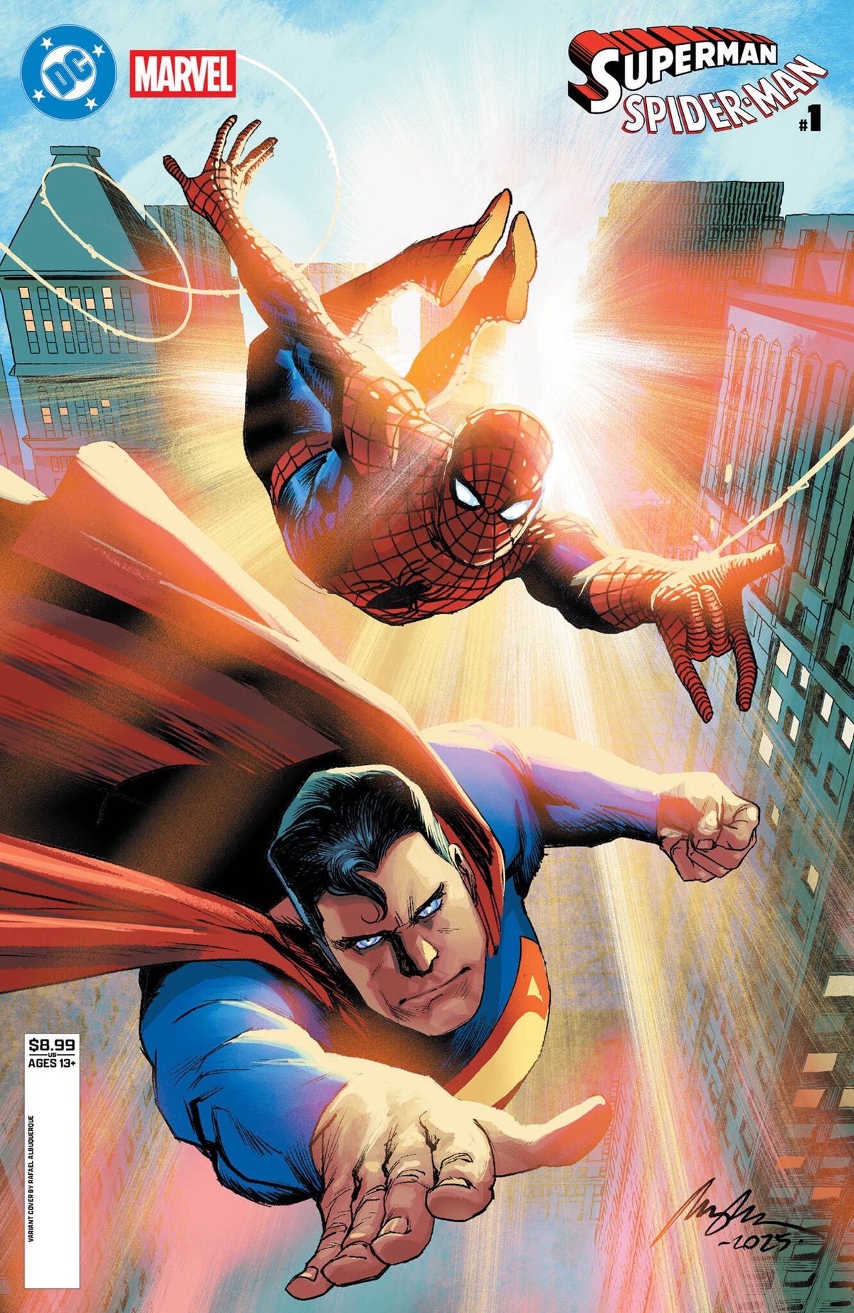 Dc Marvel Superman Spider-Man #1 (One Shot) A1 Cover Set Of 26 Variants (03/25/2026) Dc