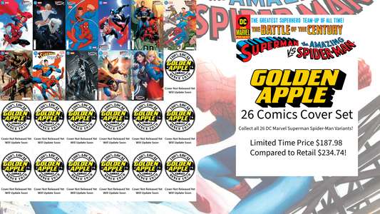 Dc Marvel Superman Spider-Man #1 (One Shot) A1 Cover Set Of 26 Variants (03/25/2026) Dc