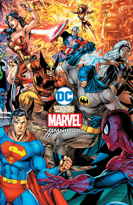 Dc Versus Marvel Omnibus Hc DM Exclusive Jim Lee & Scott Williams Wraparound Var (08/06/2024) DC