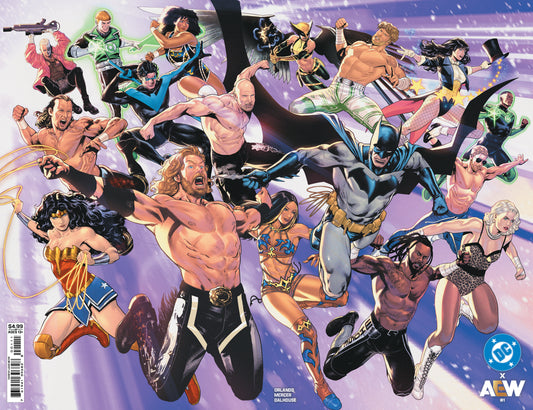 Dc X Aew #1 (Of 2) A Lucas Meyer Wraparound Steve Orlando (02/04/2026) Dc