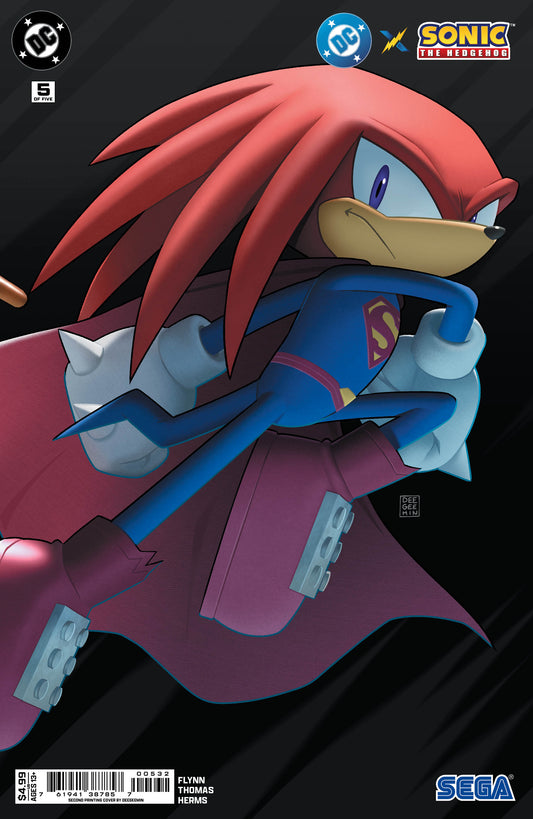 Dc X Sonic The Hedgehog #5 (Of 5) 2nd Print Min Ho Kim Connecting Variant (04/29/2026) DC - Golden Apple Comics