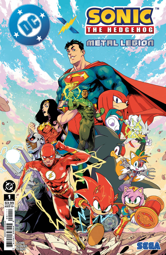 Dc X Sonic The Hedgehog The Metal Legion #1 (Of 5) A Pablo M Collar (05/06/2026) Dc - Golden Apple Comics