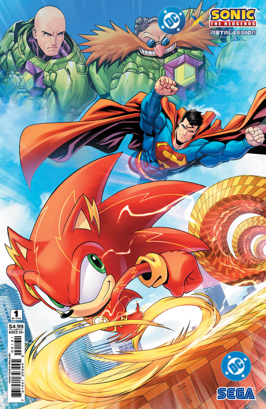 Dc X Sonic The Hedgehog The Metal Legion #1 (Of 5) C Serg Acuna Variant (05/06/2026) Dc - Golden Apple Comics