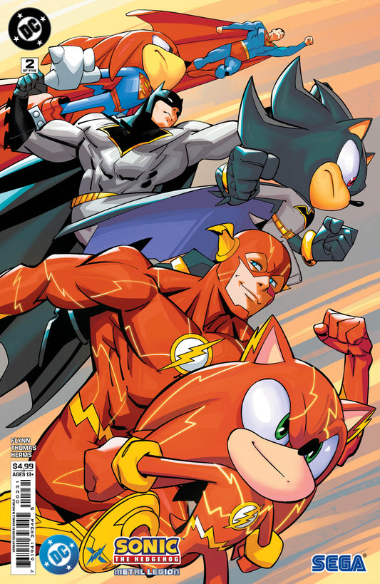 Dc X Sonic The Hedgehog The Metal Legion #2 (Of 5) C Daniele Di Nicuolo Variant (06/03/2026) Dc - Golden Apple Comics