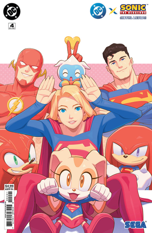 Dc X Sonic The Hedgehog Metal Legion #4 (Of 5) B Min Ho Kim Variant (08/05/2026) Dc
