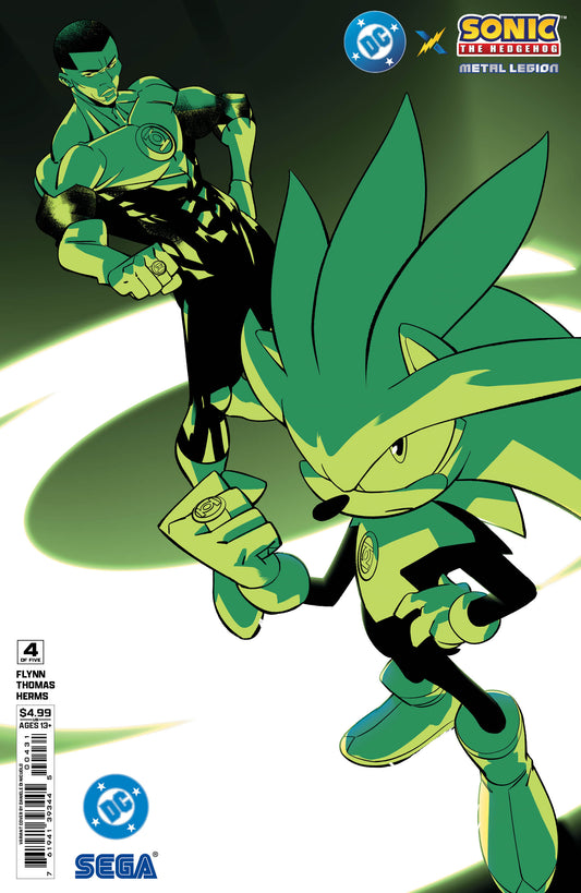 Dc X Sonic The Hedgehog Metal Legion #4 (Of 5) C Daniele Di Nicuolo Variant (08/05/2026) Dc