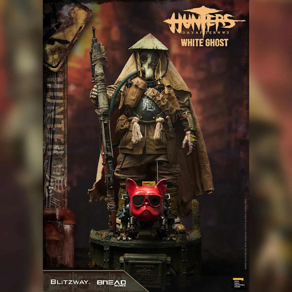 White Ghost Hunters: Day After WWIII Blitzway 1:6 Scale Figure