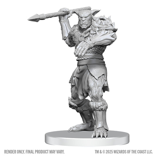 D&D: Nolzur's Marvelous Unpainted Miniatures - Bugbear Stalker & Goblin Hexer