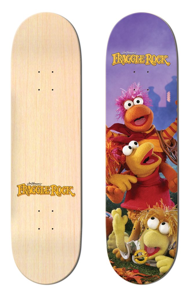 Madrid x Fraggle Rock Skateboard Deck Set (8 boards included)