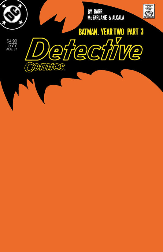 Detective Comics #577 Facsimile Edition B Blank Variant (Year Two Part 3 Of 4) (04/22/2026) Dc - Golden Apple Comics