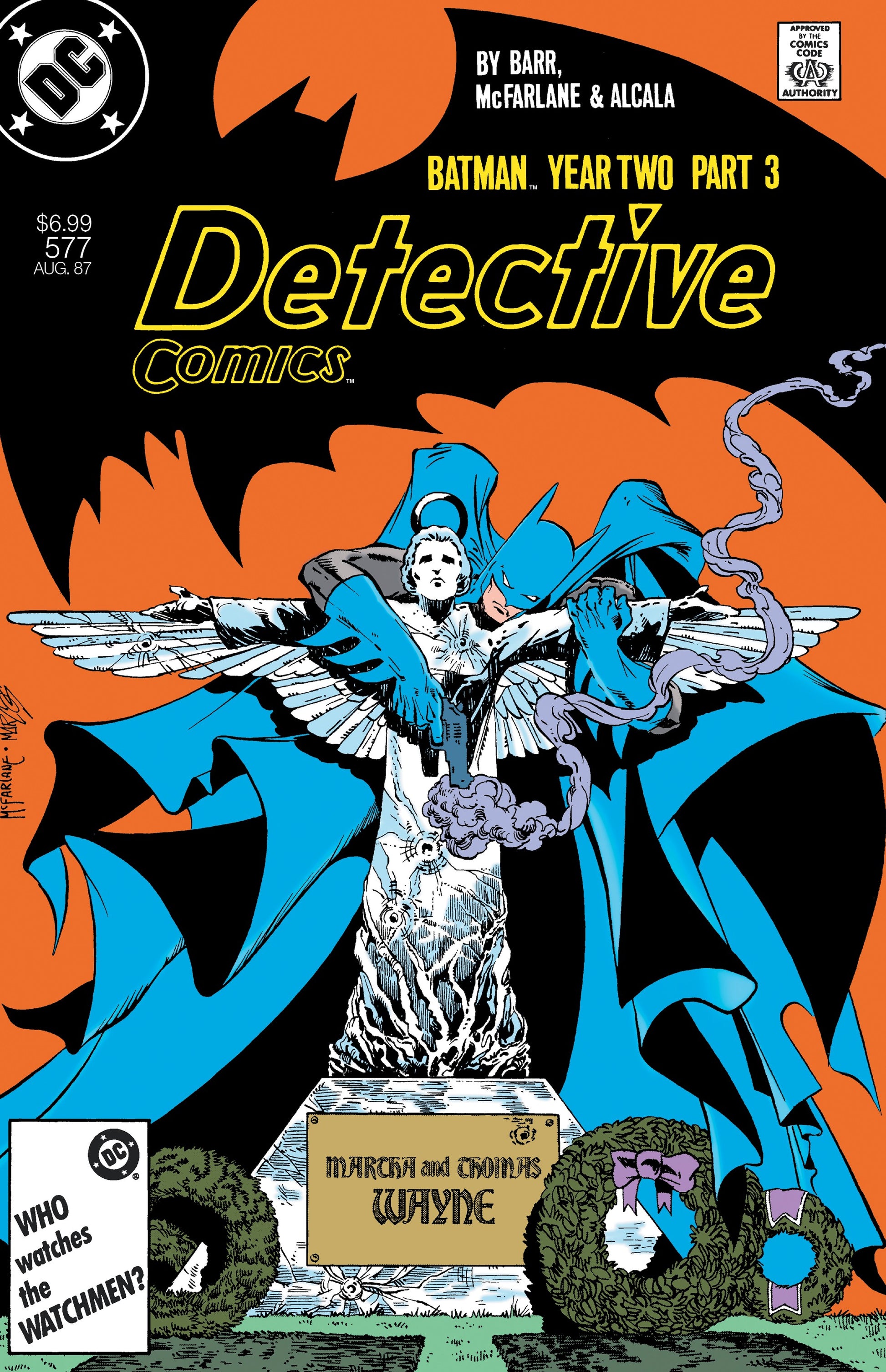 Detective Comics #577 Facsimile Edition C Todd Mcfarlane Foil Variant (Year Two Part 3 Of 4) (04/22/2026) Dc - Golden Apple Comics