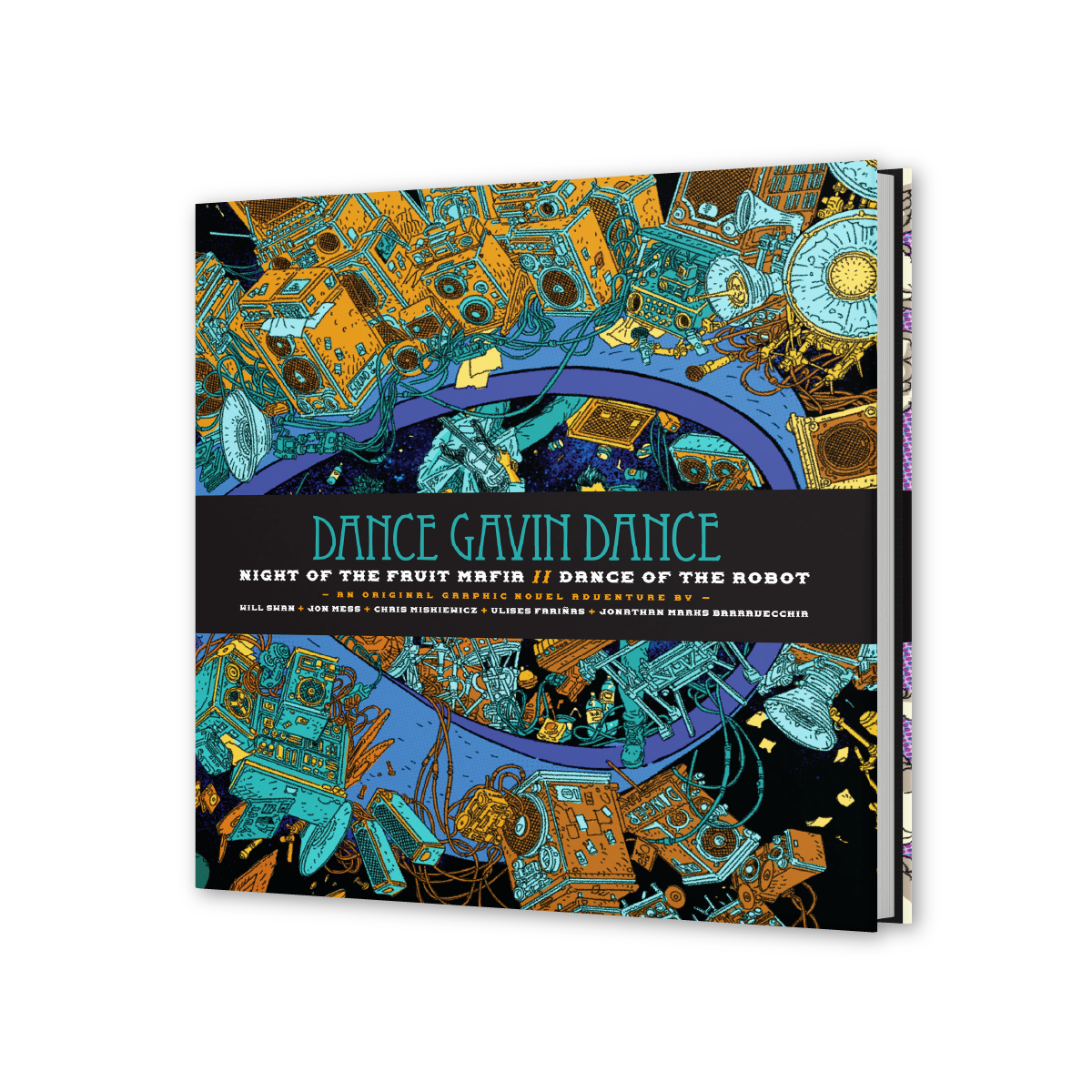 Dance Gavin Dance: Night of the Fruit Mafia // Dance of the Robot - Graphic Novel (Standard Edition) - Golden Apple Comics